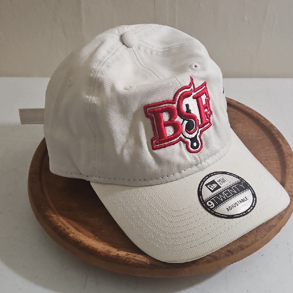 BSF Black Saprano Family White Adjustable New Era Hat!